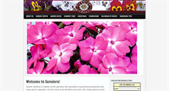 Desktop Screenshot of genslergardens.com